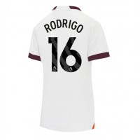 Manchester City Rodri Hernandez #16 Bortedrakt Dame 2023-24 Kortermet